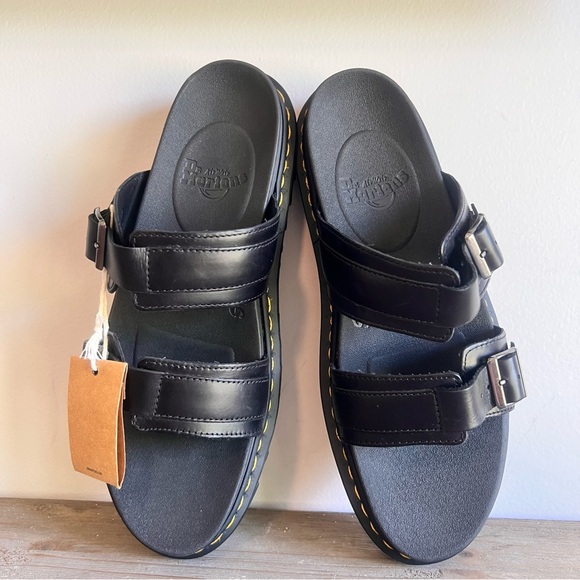 Dr. Martens Men's Myles Leather 2 Strap Sandal Size 13 #B1911 - Picture 8 of 8